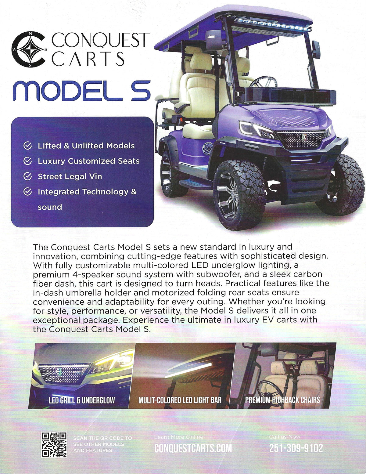 CONQUEST - S MODEL 2+2