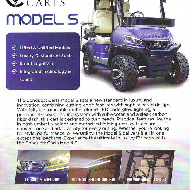 CONQUEST - S MODEL 2+2
